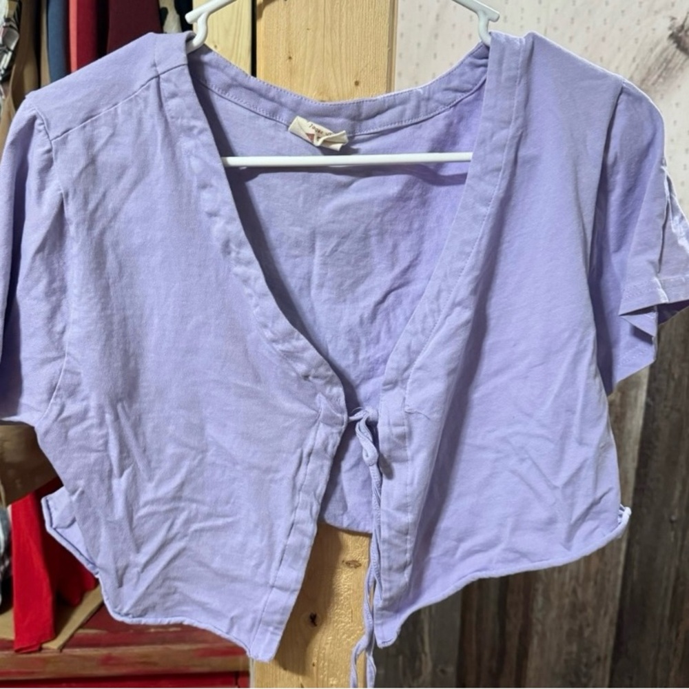 New without tag. Light purple cover up